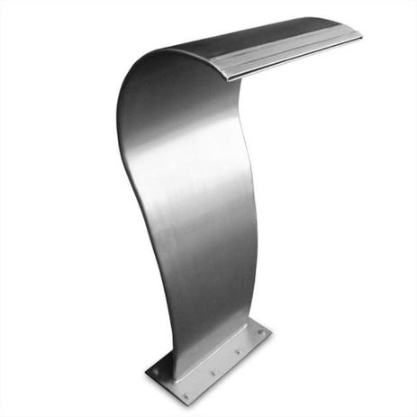 Cascata Piscina High Tech Naja M Aço Inox 304 Escovado - Cascata e lazer Menor preço em Cascata Piscina High Tech Naja M Aço Inox 304 Escovado - Cascata e lazer