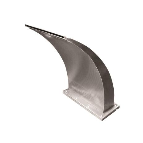 Cascata Piscina Wave Média Aço Inox 304 Escovado - Cascata e lazer Menor preço em Cascata Piscina Wave Média Aço Inox 304 Escovado - Cascata e lazer