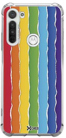 Capas Motorola : Capa Personalizada Borracha Arco Iris Moto G9 Play Moto G9  Moto E7 Plus Cód 1166