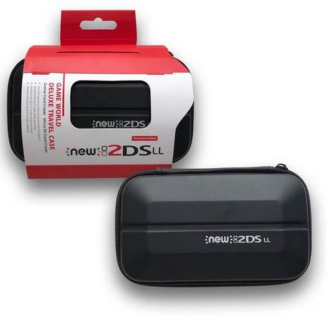Case Bolsa Capa Protetora Estojo de Transporte Para Nintendo New 2ds Xl LL Preto - Outros Menor preço em Case Bolsa Capa Protetora Estojo de Transporte Para Nintendo New 2ds Xl LL Preto - Outros