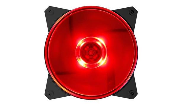 Case Fan Cooler Master MF120L Red LED Menor preço em Case Fan Cooler Master MF120L Red LED