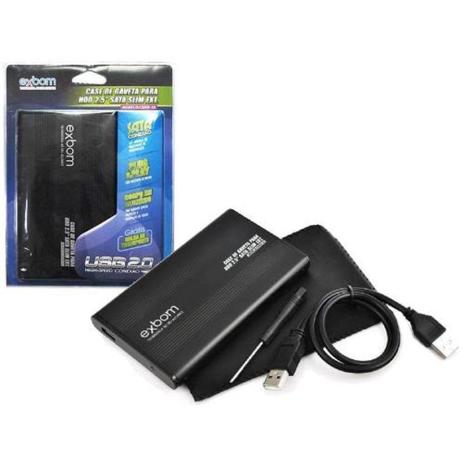 Case Gaveta Externa Para Hd Sata 2,5 Exbom Usb 2.0 Preto é boa?