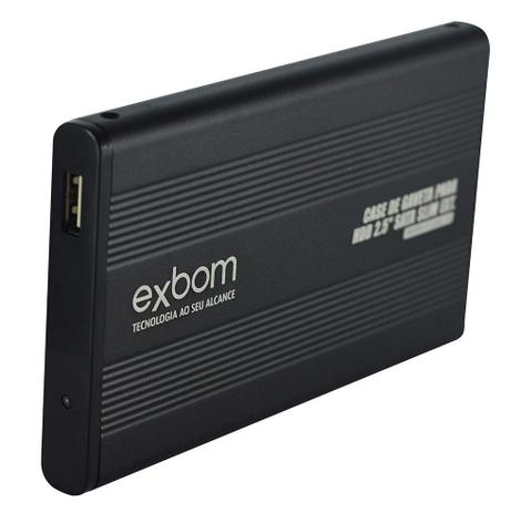Case Gaveta para Hd notebook 2.5 Usb 2.0 - Exbom é boa?