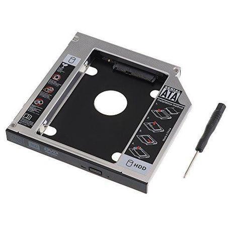 Case HD Adaptador 9,5mm Segundo Hd Ssd Sata No Notebook - Eletro voo Menor preço em Case HD Adaptador 9,5mm Segundo Hd Ssd Sata No Notebook - Eletro voo