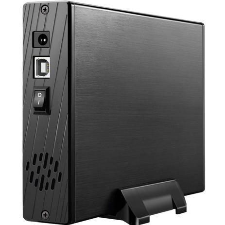Case p/ HD 3,5 SATA Alumínio Multilaser GA118 Preto Menor preço em Case p/ HD 3,5 SATA Alumínio Multilaser GA118 Preto