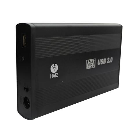 Case Para Hd Externo 3.5 Hdd Sata Haiz Pc Desktop Usb 2.0 Menor preço em Case Para Hd Externo 3.5 Hdd Sata Haiz Pc Desktop Usb 2.0