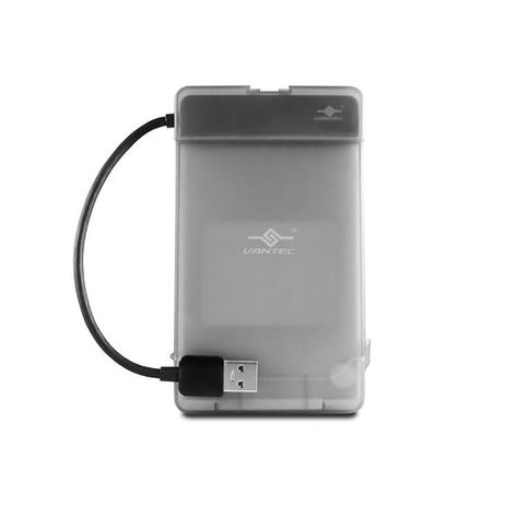 Case Para HDD SSD 2,5 Externo e Adaptador USB 3.0 Para Sata III CB-STU3-2PB VANTEC Menor preço em Case Para HDD SSD 2,5 Externo e Adaptador USB 3.0 Para Sata III CB-STU3-2PB VANTEC