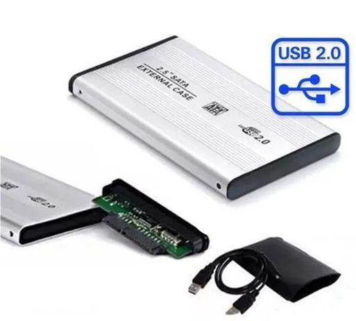 Case Para Notebook Sata HD Externo 2,5 USB 2.0 Menor preço em Case Para Notebook Sata HD Externo 2,5 USB 2.0
