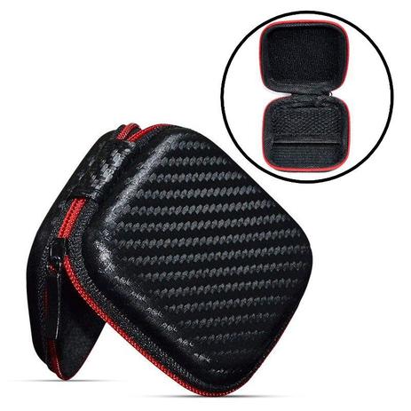 Case Premium Fibra Carbono Forrada p/ Fone De Ouvido Qkz VK1 Ak6 CK9  Variados Gamer Dj In Ear - Fone de Ouvido - Magazine Luiza