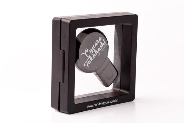 Case Viva Aro c/ área Transparente p/ Pen Drives Cor Preto Pequena - Pen drive you é boa?