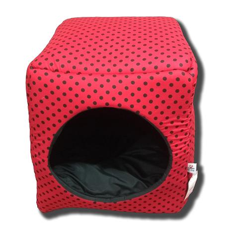 Casinha Caminha Iglu Pet Toca Gato Cachorro 3 em 1 Joaninha - Kipdog Menor preço em Casinha Caminha Iglu Pet Toca Gato Cachorro 3 em 1 Joaninha - Kipdog