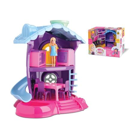 Casinha da judy kit cozinha 1 boneca e vários acessórios - Samba Toys Menor preço em Casinha da judy kit cozinha 1 boneca e vários acessórios - Samba Toys