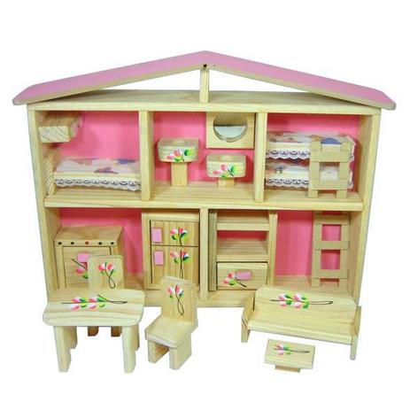 Casinha de Boneca - Pequena - 100 artesanal é boa?