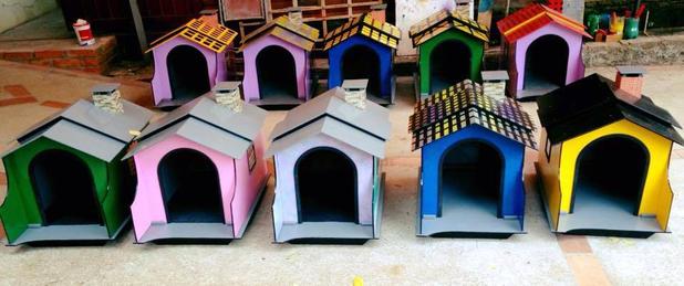 Casinha de Cachorro Artesanal - Porte Pequeno - Trevopet Menor preço em Casinha de Cachorro Artesanal - Porte Pequeno - Trevopet