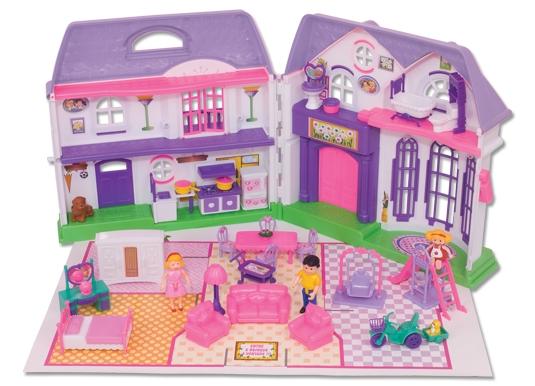 Casinha Infantil Lar Doce Lar 36 Peças Tam. Grande Braskit Menor preço em Casinha Infantil Lar Doce Lar 36 Peças Tam. Grande Braskit
