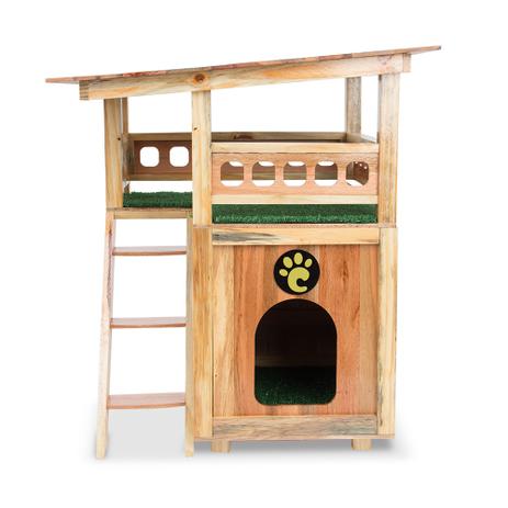 Casinha Para Cachorros Pequeno Porte Adventure Carlu Em Madeira Menor preço em Casinha Para Cachorros Pequeno Porte Adventure Carlu Em Madeira