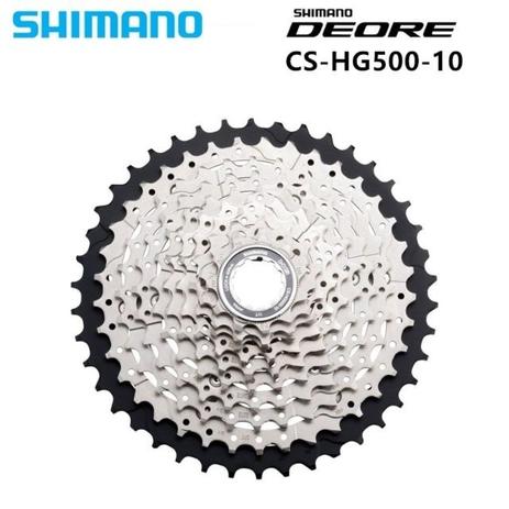 Cassete Shimano Deore M6000 10v 11-42 Hg500 Menor preço em Cassete Shimano Deore M6000 10v 11-42 Hg500