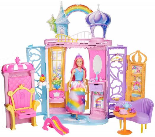 Castelo Arco Íris Barbie - Mattel FRB15 Menor preço em Castelo Arco Íris Barbie - Mattel FRB15