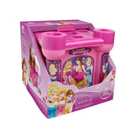 Castelo De Atividades Princesas Disney 914 - Elka Menor preço em Castelo De Atividades Princesas Disney 914 - Elka