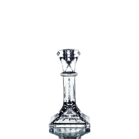 Castiçal Candelabro Porta Velas De Vidro Vintage 15,7X8,8CM - Nova era Menor preço em Castiçal Candelabro Porta Velas De Vidro Vintage 15,7X8,8CM - Nova era