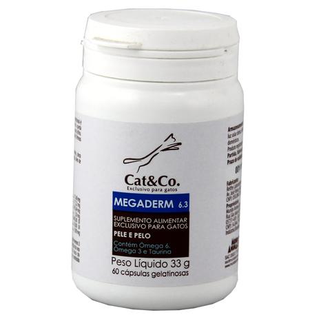 Cat Co. Megader Gatos Suplemento Pelos 60 cáps. - Mundo Animal Menor preço em Cat Co. Megader Gatos Suplemento Pelos 60 cáps. - Mundo Animal