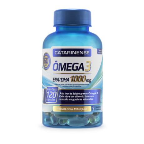 Catarinense Omega 3 1g C/120 Menor preço em Catarinense Omega 3 1g C/120