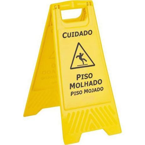 Cavalete Placa De Sinalização Cuidado Piso Molhado Kala Menor preço em Cavalete Placa De Sinalização Cuidado Piso Molhado Kala