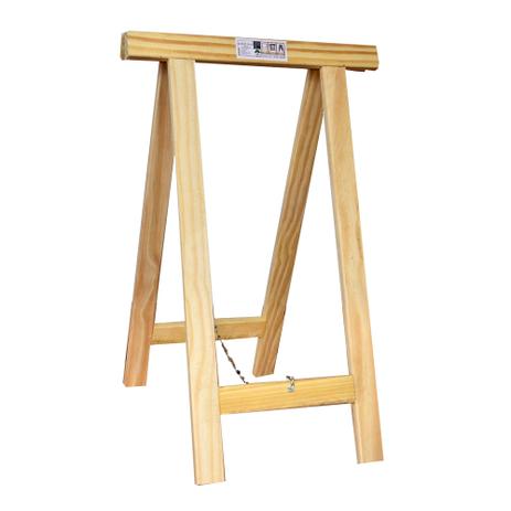 Cavaletes de Madeira 0,80 x 0,50 cm Para Mesa Escritório - Escada segurança é boa?
