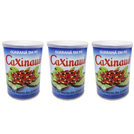Caxinauá Guaraná Em Pó 170g (Kit C/03) Menor preço em Caxinauá Guaraná Em Pó 170g (Kit C/03)