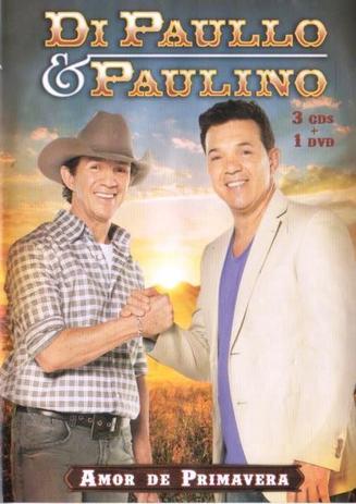CD + DVD Di Paullo Paulino - Amor de Primavera - Som livre Menor preço em CD + DVD Di Paullo Paulino - Amor de Primavera - Som livre