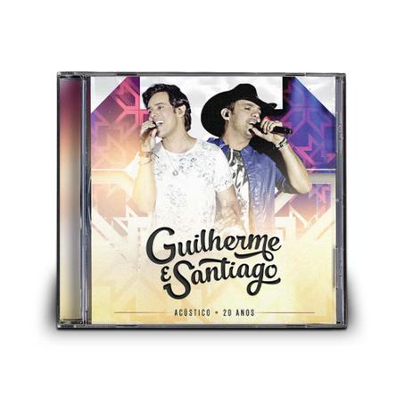 Cd guilherme e santiago - acustico 20 anos - Radar records Menor preço em Cd guilherme e santiago - acustico 20 anos - Radar records