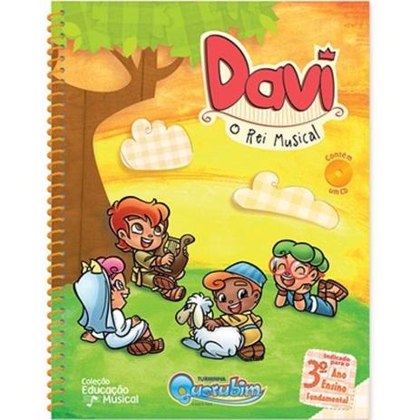 Cd + livro - musical davi, o rei musical - Luz e vida Menor preço em Cd + livro - musical davi, o rei musical - Luz e vida