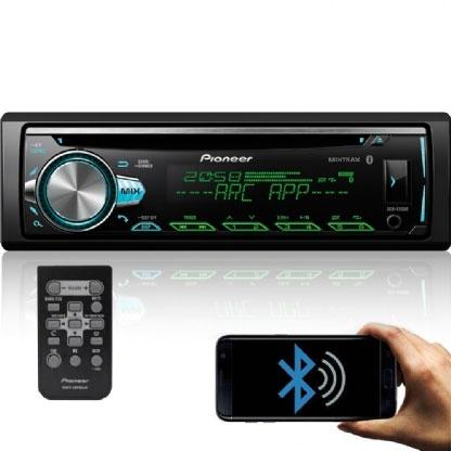 CD Player DEH-X50BR Pioneer Mixtrax, Bluetooth, interface iPod iPhone é boa?