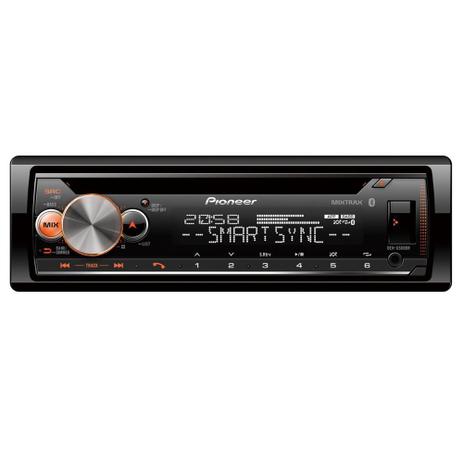 CD Player Media Receiver Pioneer DEH-X500BR Bluetooth Menor preço em CD Player Media Receiver Pioneer DEH-X500BR Bluetooth