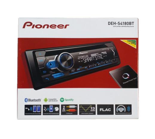 Cd Player Pioneer Deh-s4180bt Bluetooth Usb Saída Subwoofer Mixtrax Smart Sync Menor preço em Cd Player Pioneer Deh-s4180bt Bluetooth Usb Saída Subwoofer Mixtrax Smart Sync