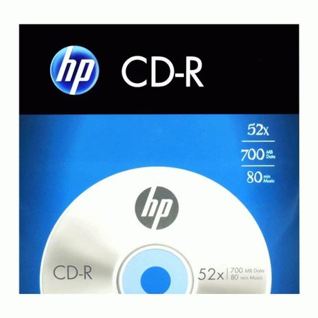 CD-R 80 Minutos Gravável Envelope HP Menor preço em CD-R 80 Minutos Gravável Envelope HP