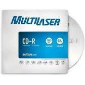 Cd r multilaser c logo 52x 700mb 1unid.envelope Menor preço em Cd r multilaser c logo 52x 700mb 1unid.envelope