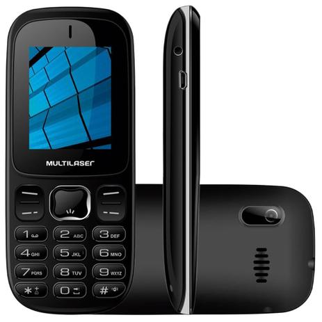 Celular barato dualchip com câmera, FM e bluetooth P9017 - Multilaser Menor preço em Celular barato dualchip com câmera, FM e bluetooth P9017 - Multilaser