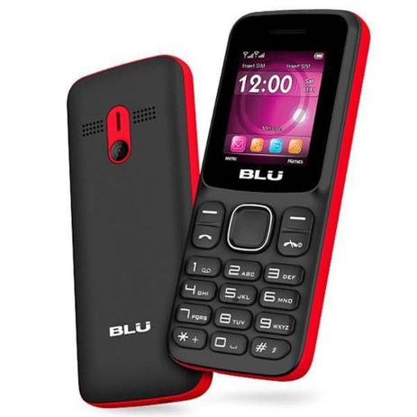 Celular BLU Z4 Z190 2G Dual SIM Tela de 1.8” VGA - Preto/Vermelho é boa?