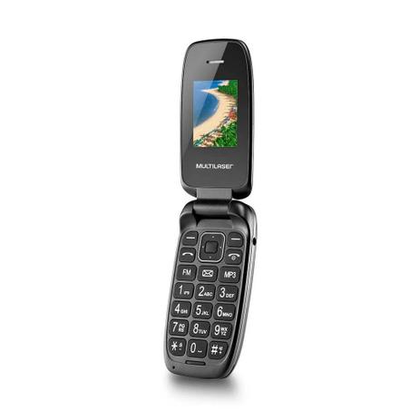 Celular Flip Up Dual Sim 32mb MP3 P9022 Para Idoso Multilaser Menor preço em Celular Flip Up Dual Sim 32mb MP3 P9022 Para Idoso Multilaser