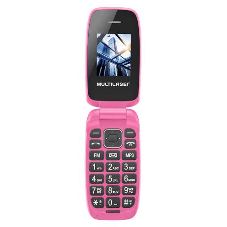 Celular Flip Up Rosa Dual Chip MP3 P9023 Multilaser é boa?