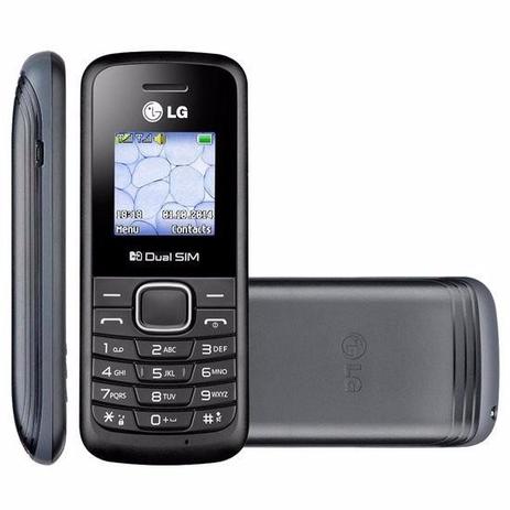 Celular Lg B220 Dual Chip Rádio Fm E Lanterna Preto Menor preço em Celular Lg B220 Dual Chip Rádio Fm E Lanterna Preto