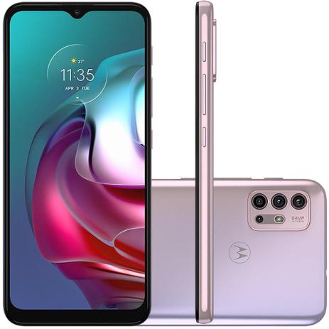 Celular Motorola Moto G30 Metal Pastel Sky 128GB Tela 6.5 Cam 64MP 8MP 2MP 2MP Menor preço em Celular Motorola Moto G30 Metal Pastel Sky 128GB Tela 6.5 Cam 64MP 8MP 2MP 2MP