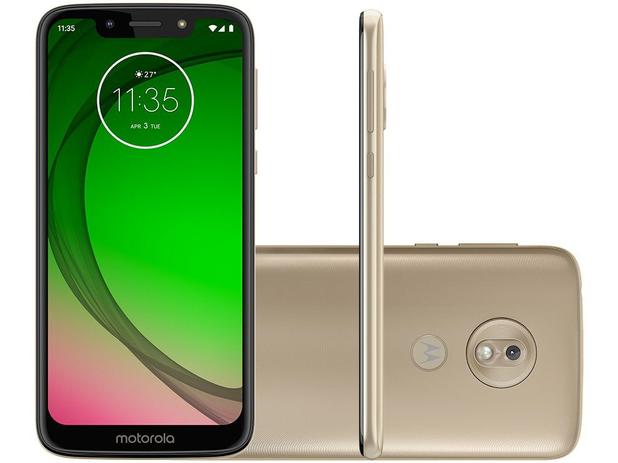 Celular Motorola Moto G7 Play 32gb 5.7 13mp 8mp Dourado - Lenovo Menor preço em Celular Motorola Moto G7 Play 32gb 5.7 13mp 8mp Dourado - Lenovo