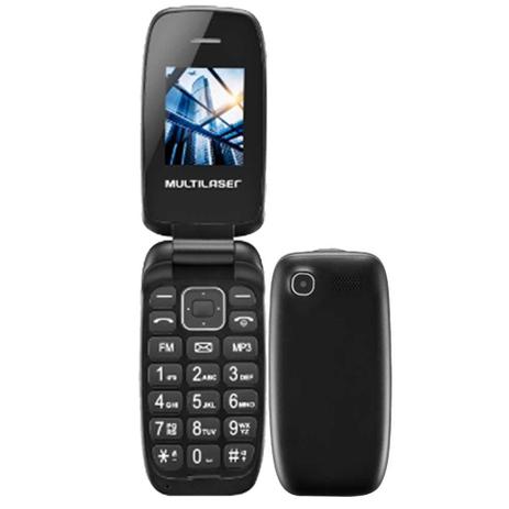 Celular Multilaser Flip Up P9022, Dual Chip, MP3, Rádio FM, Bluetooth - Preto Menor preço em Celular Multilaser Flip Up P9022, Dual Chip, MP3, Rádio FM, Bluetooth - Preto