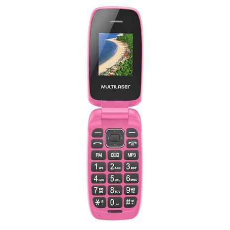 Celular Multilaser Flip Up P9023 Desbloqueado Dual Chip e Câmera Rosa Menor preço em Celular Multilaser Flip Up P9023 Desbloqueado Dual Chip e Câmera Rosa
