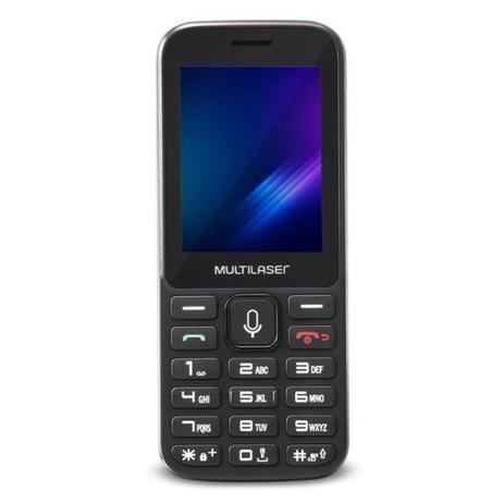 Menor preço em Celular Multilaser P9098 Zapp 2,4 Pol 512MB 3g Preto