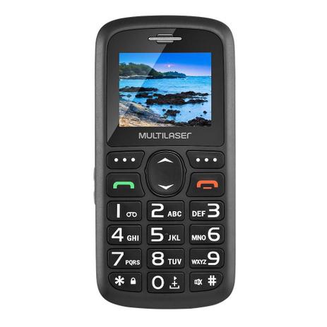Celular Multilaser Vita P9048, Dual Chip, 1.8”, USB, Bluetooth - Preto Menor preço em Celular Multilaser Vita P9048, Dual Chip, 1.8”, USB, Bluetooth - Preto