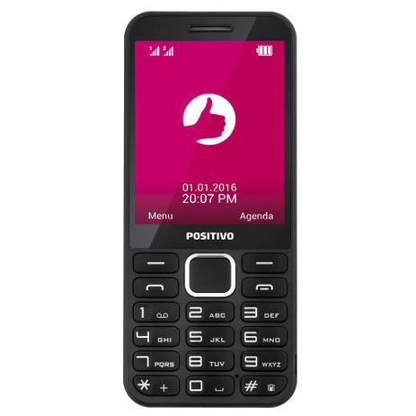 Celular Positivo P28 Dual Chip Bluetooth Preto - POSITIVO Menor preço em Celular Positivo P28 Dual Chip Bluetooth Preto - POSITIVO