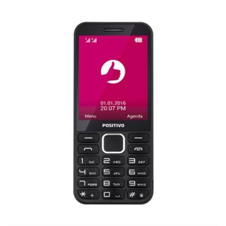 Celular Positivo P28 Preto com Dual Chip, Tela 2.8”, Câmera, Rádio FM, MP3/MP4, Bluetooth Menor preço em Celular Positivo P28 Preto com Dual Chip, Tela 2.8”, Câmera, Rádio FM, MP3/MP4, Bluetooth